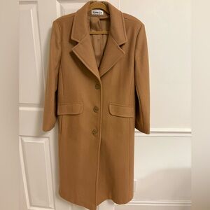 Vintage Herman Kay Women's Camel Trench Coat